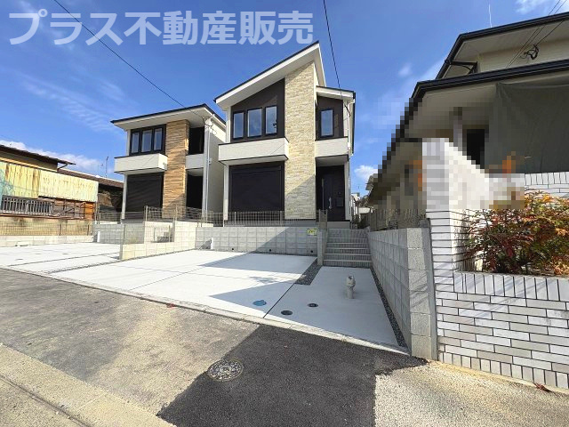 【外観】 | 糟屋郡須恵町上須恵7期　2号棟（全2棟）【仲介手数料無料・0円】 | 完成しました。物件内部もご見学頂けます。プラス不動産販売にお任せ下さい。