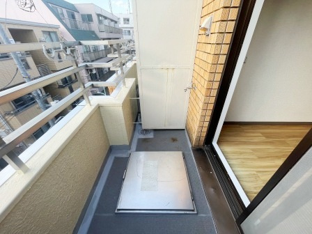 コープオリンピアⅢのバルコニー