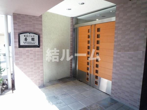 文京区音羽１丁目の賃貸マンションのエントランス