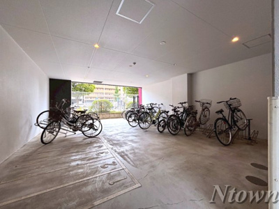 【その他共用部分】 | S-RESIDENCE本山 | 駐輪場です