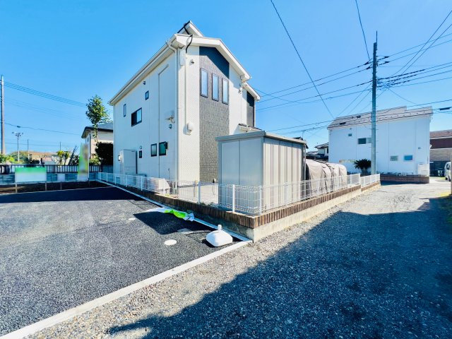 前橋市駒形町の前面道路含む現地写真|閑静な住宅地で駐車も楽々♪