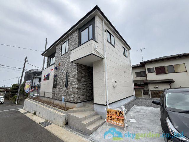 秦野市本町1期　新築戸建　全1棟1号棟の外観