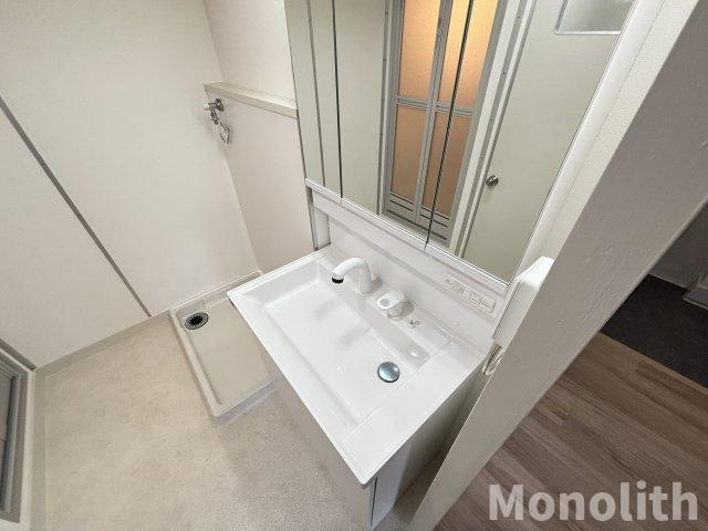 泉北鴨谷台３丁6号棟の洗面所