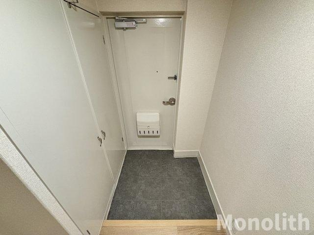 泉北鴨谷台３丁6号棟の玄関