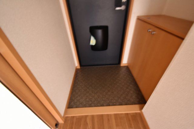 ハイツ・ツゥ・サティの玄関