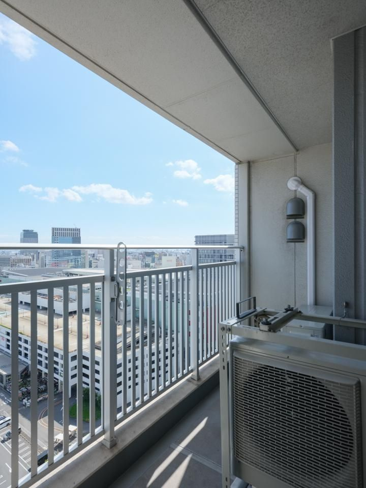 サンクタス川崎タワーのバルコニー|バルコニーがあります