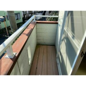 江南市木賀本郷町東の一戸建てのバルコニー