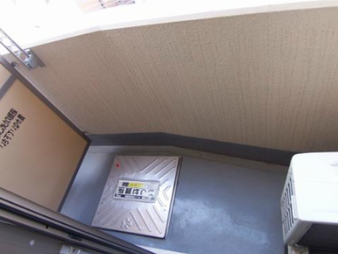 Le-lionVranche'日暮里Eastのバルコニー