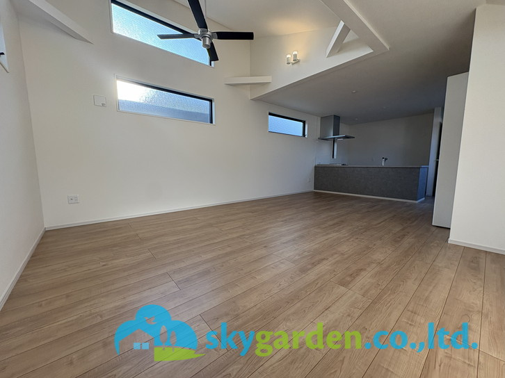 茅ヶ崎市東海岸北5期　新築戸建　全1棟1号棟の居間・リビング