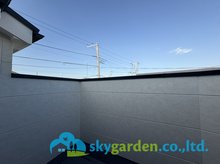 茅ヶ崎市東海岸北5期　新築戸建　全1棟1号棟のバルコニー