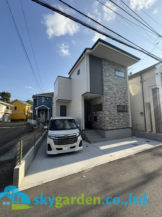 茅ヶ崎市東海岸北5期　新築戸建　全1棟1号棟の外観