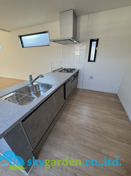 茅ヶ崎市東海岸北5期　新築戸建　全1棟1号棟のキッチン