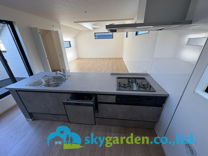 茅ヶ崎市東海岸北5期　新築戸建　全1棟1号棟のキッチン