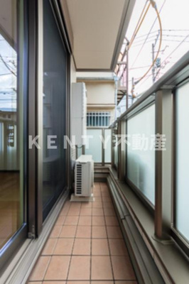 【バルコニー】 | クイーンコート品川大井 | 広々としたバルコニーです