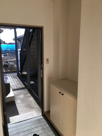 サンガーデンTSK　B棟の玄関