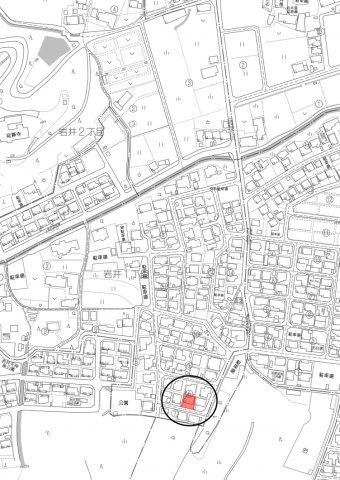 中古住宅　岩井1丁目の地図