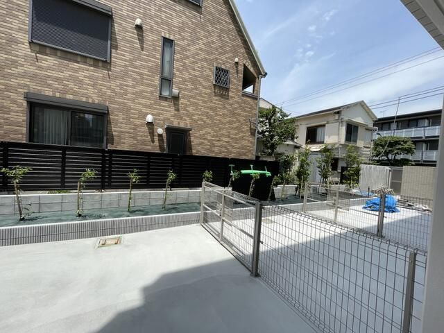 イーストポートのバルコニー