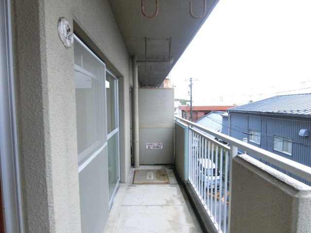 ガーデンハイツ飯坂Ⅱのバルコニー