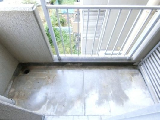 ガーデンハイツ飯坂Ⅱのバルコニー