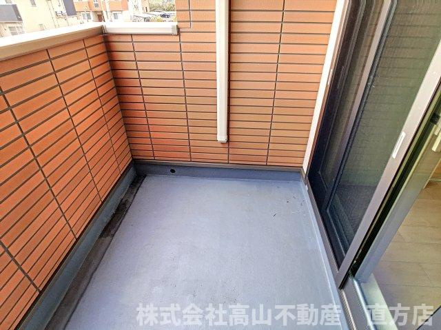 ボヌールⅠのバルコニー