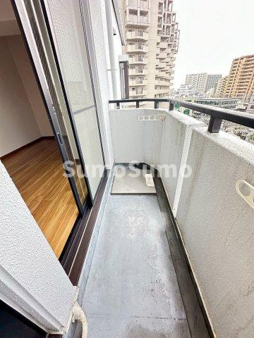 コーラル五色山のバルコニー|お洗濯にも便利なバルコニー付き