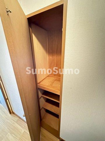 コーラル五色山の収納|便利な収納スペースです