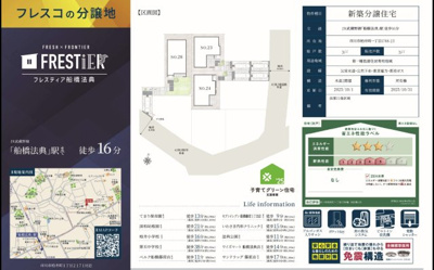 【区画図】 | 【仲介手数料無料】市川市柏井町　新築戸建て | 仲介O円団では掲載物件以外も仲介手数料無料にてご購入いただけます！
