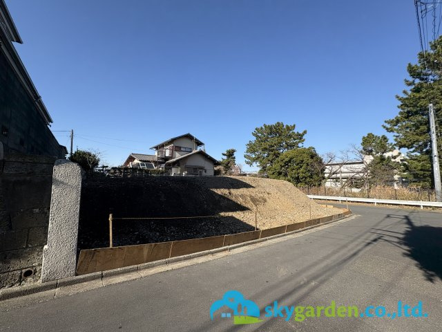 藤沢市片瀬山4丁目　土地の外観|約88坪　現況更地