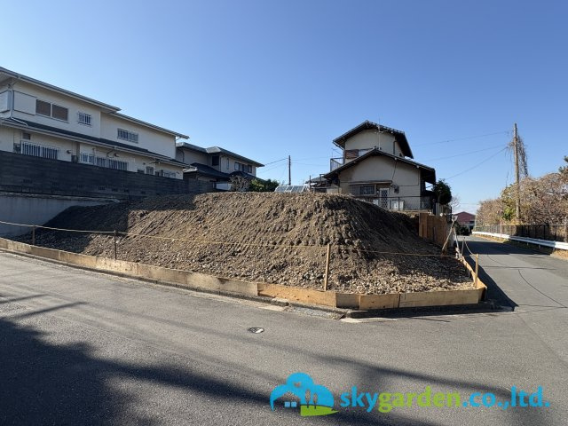 藤沢市片瀬山4丁目　土地の外観|開放感ある角地　約88坪
