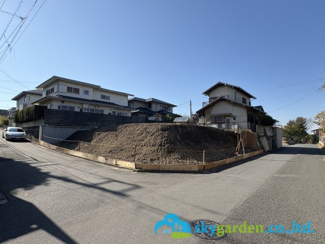 藤沢市片瀬山4丁目　土地の外観|開放感あります
