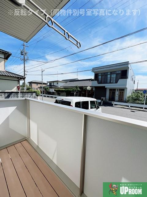 セゾンのバルコニー