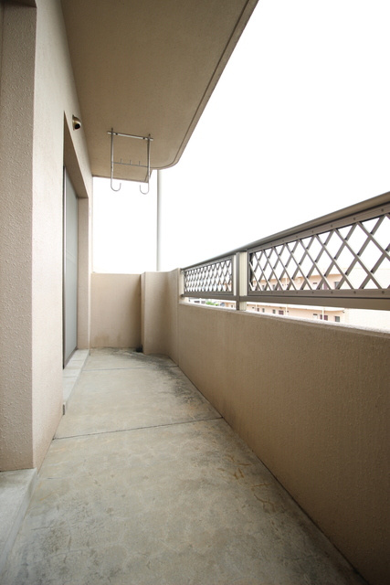 エスポワールⅠ番館のバルコニー|陽当たり良好なバルコニーです♪