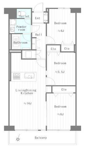 【間取り】の画像
