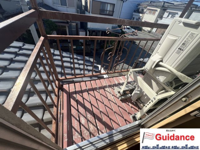 【バルコニー】 | 奈良市東九条町テラスハウス