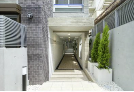 M.G.MARK中目黒のエントランス