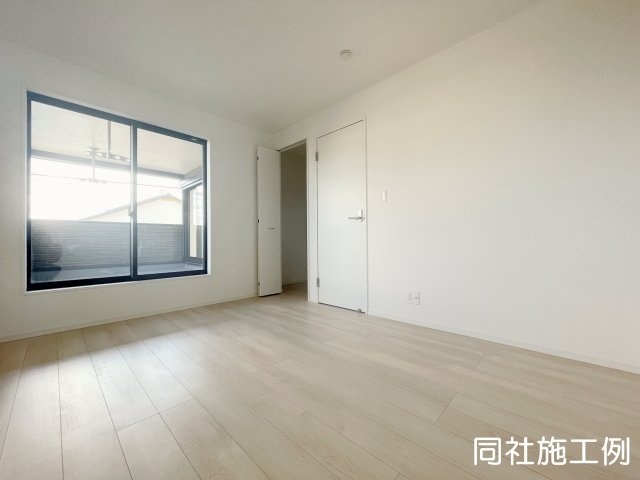 新築戸建・新築建売　南相馬市原町区橋本町第2　第二小・第一中の洋室|同社施工例