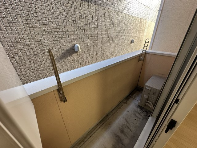 リブレア豊　B棟のバルコニー