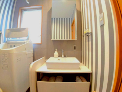 【独立洗面台】 | 日々の身支度の気分を上げてくれるこだわりのある洗面台♪