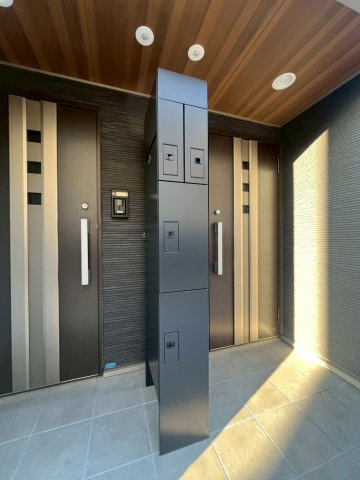 パルファン南落合04のエントランス