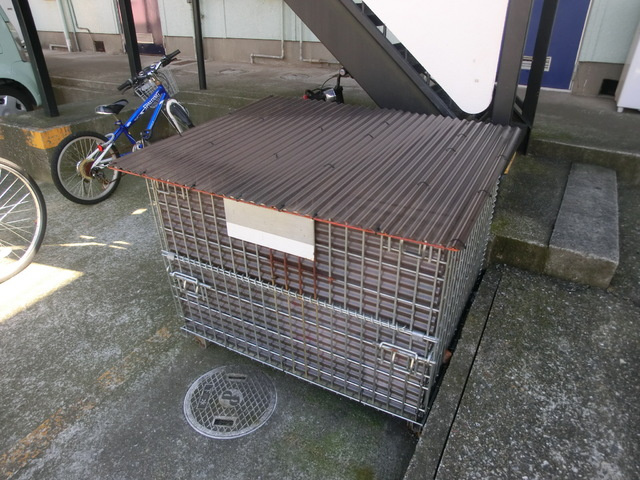 光ハイツのその他共用部分|便利な敷地内ゴミ置き場。