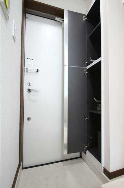 ファーストインプレス　ネット無料　駅近　オートロックの玄関