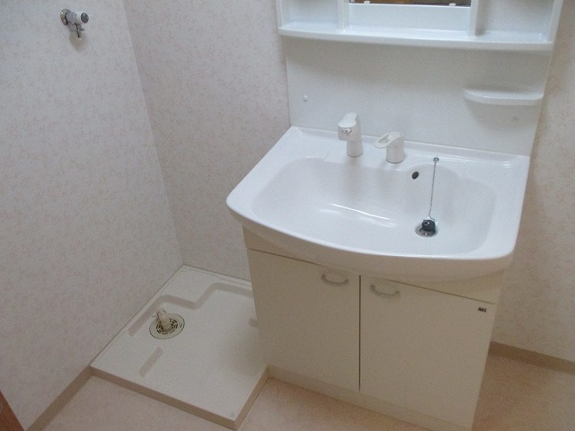 洗面台です
