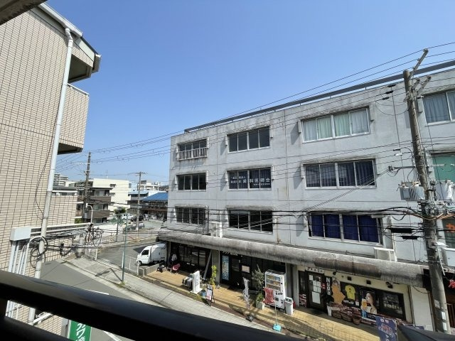 バルコニーからの眺めです