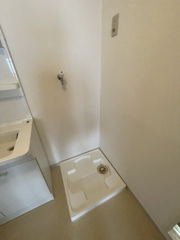 室内洗濯機置き場です