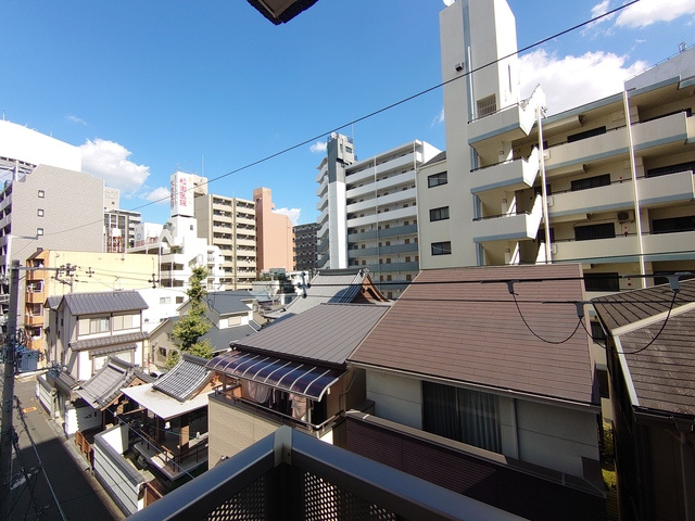バルコニーからの眺望です。