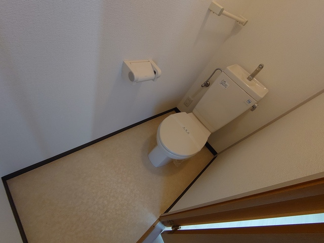 広々としたトイレです。