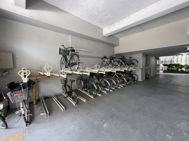 駐輪場です。1台1台停められます