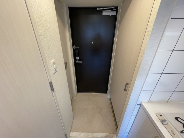 ダブルロックで安心です。