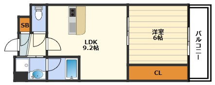 NORTH VILLAGE壱番館の間取り