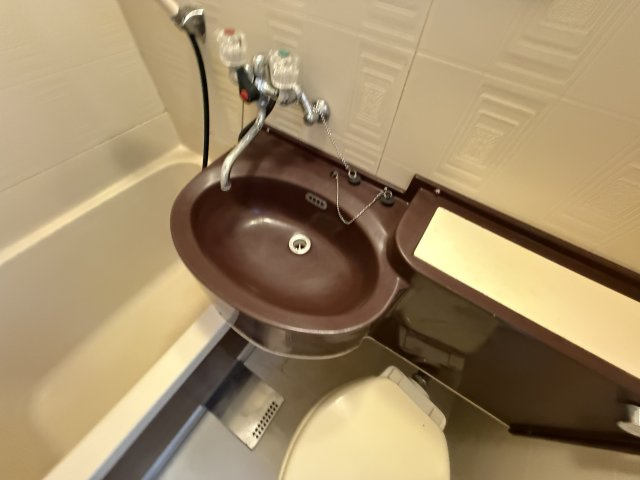 ドリームマンションの洗面所